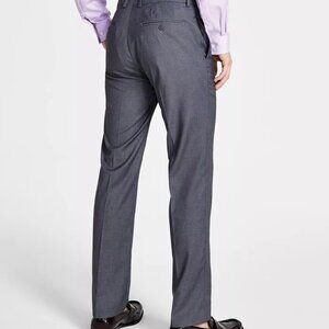 CALVIN KLEIN‎ Men's Slim-Fit Performance Flat Front Trouser Pants 32Wx30L E01049